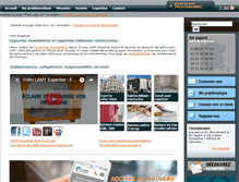 Tablet Screenshot of lamy-expertise.fr